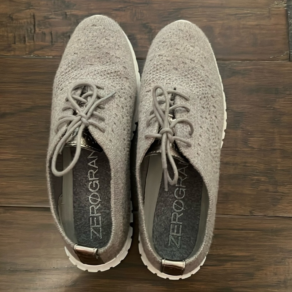 Women’s Gray Cole Haan Zero Grand Dress Sneakers size 6.5